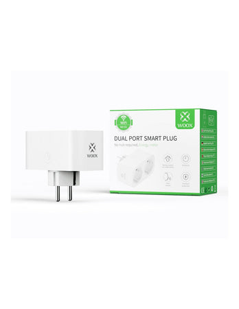 Presa Intelligente 2xSchuko IP20 Controllo Vocale Alexa, R6153