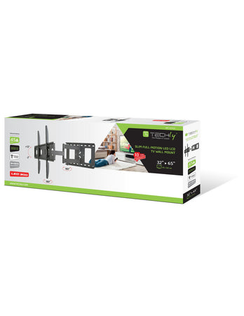 Supporto a Muro per TV LED LCD 32-65'' Estensibile Slim Full-Motion