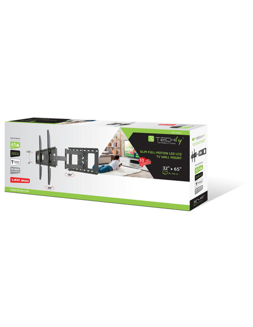 Supporto a Muro per TV LED LCD 32-65'' Estensibile Slim Full-Motion