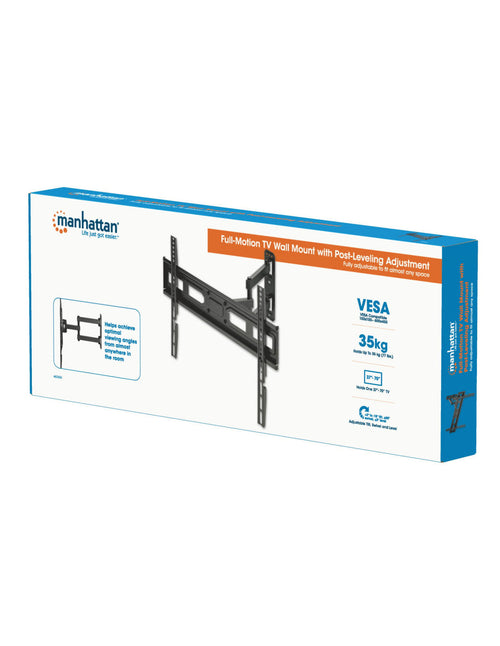 Supporto da Parete per TV LED LCD 37-70'' Full-Motion con Regolazione Post Installazione