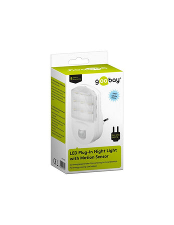 Luce Notturna LED con Sensore di Movimento ad Infrarossi