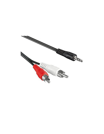 Cavo Stereo Jack 3,5 mm a 2 x RCA maschio 1,5 m