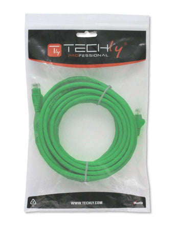 Cavo di rete Patch in CCA Cat.6 Verde UTP 1,5m
