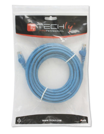 Cavo di rete Patch in CCA Cat.6 Blu UTP 5m