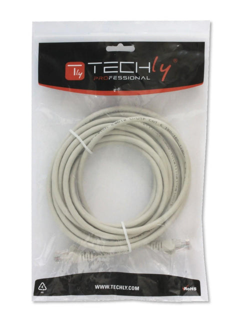 Cavo di rete Patch in CCA Cat.6 Grigio UTP 20m