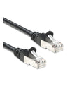 Cavo di rete Patch in Rame Schermato Cat. 5e Nero F/UTP 7,5 m