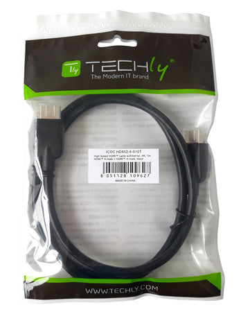 Cavo HDMI&trade High Speed 2.0 A/A M/M 0,5m Nero