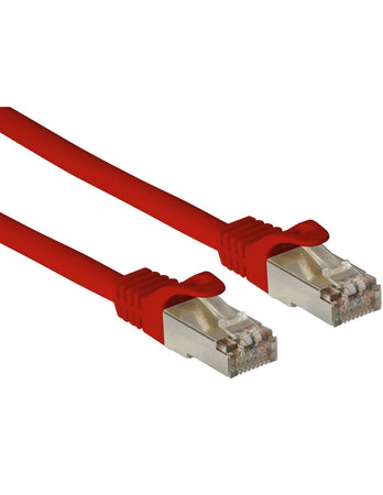 Cavo di Rete Patch in Rame Cat. 6A SFTP LSZH 15 m Rosso