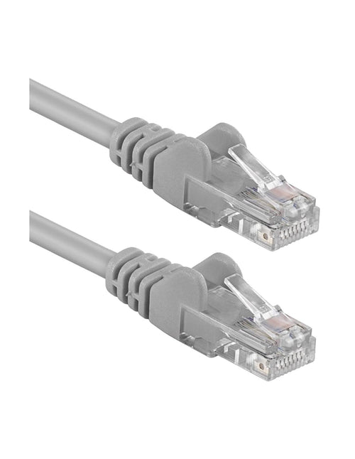 Cavo di Rete Patch in Rame Cat.6 Grigio U/UTP LSZH 2m