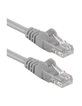 Cavo di Rete Patch in Rame Cat.6 Grigio U/UTP LSZH 30m