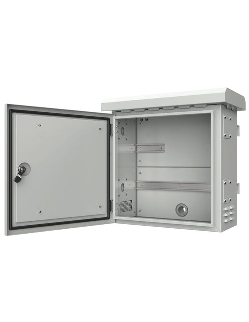 Armadio Rack 19'' Fissaggio a Palo P 250 mm IP66 Mini