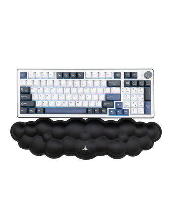 Cuscinetto Poggiapolsi in Memory Foam Nuvola da Tastiera Cumulus Nero