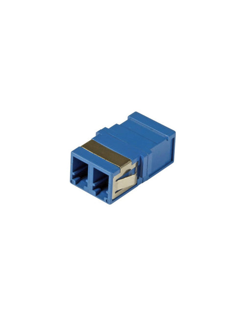 Adattatore a Bussola Keystone LC Duplex Monomodale OS2 Blu