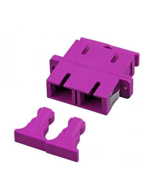 Adattatore a Bussola Duplex SC (UPC) /SC (UPC) Multimodale OM4