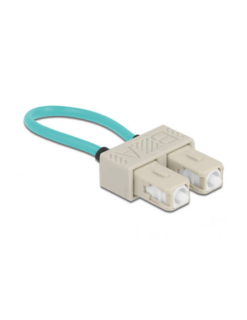 Cavo di Prova Accoppiatore Loopback Fibra Ottica Multimodale OM3 SC