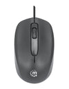 Mouse Ottico USB 1000 Dpi Nero, Confort II