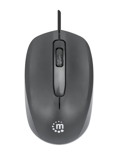 Mouse Ottico USB 1000 Dpi Nero, Confort II