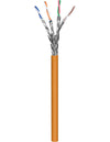 Matassa S/FTP Cavo Cat.7 Rame LSZH 100m Flessibile Arancione