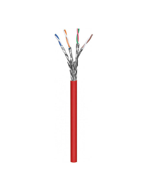 Matassa S/FTP Cavo Cat.7 Rame LSZH 100m Flessibile Rosso