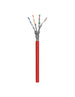 Matassa S/FTP Cavo Cat.7 Rame LSZH 100m Flessibile Rosso