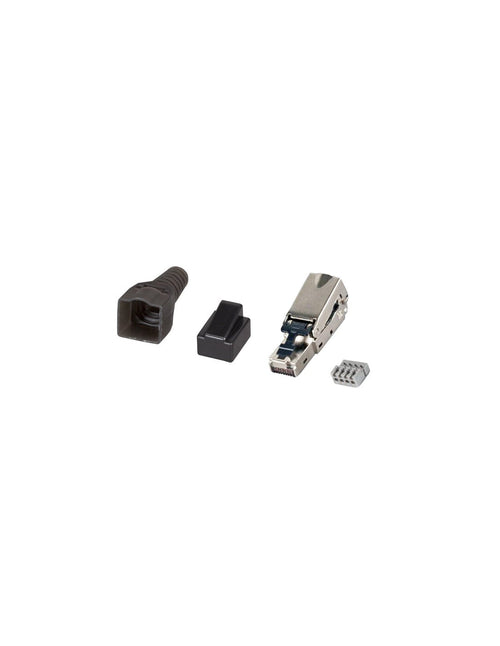 Plug Modulare RJ45 Cat.6A Schermato Toolless