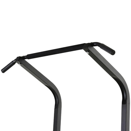 Postazione Pieghevole e Multiuso per Allenamento in Acciaio con Barra Trazioni e Sedia Romana, 92 x 178 x 200-236cm ZC7A91-092RDZC7