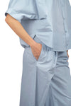 8PM 8pm - Pantalone - 450701 - Celeste da donna