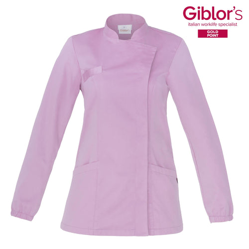 Casacca Amanda Lilla Manica Lunga Casacca Donna Dottoressa Farmacista Dentista Infermiera asa oss
