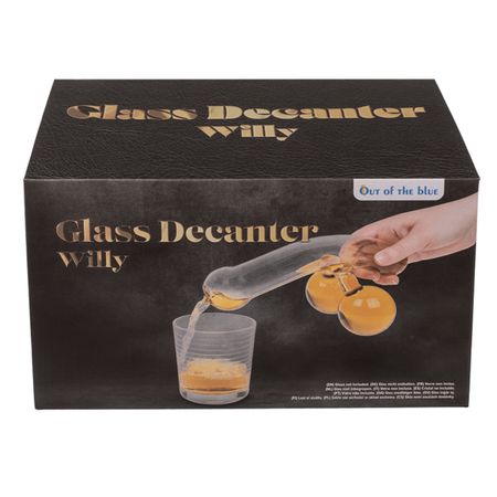 Decanter caraffa in vetro per bevande alcoliche vino a forma di pisello con palle