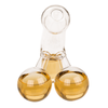 Decanter caraffa in vetro per bevande alcoliche vino a forma di pisello con palle