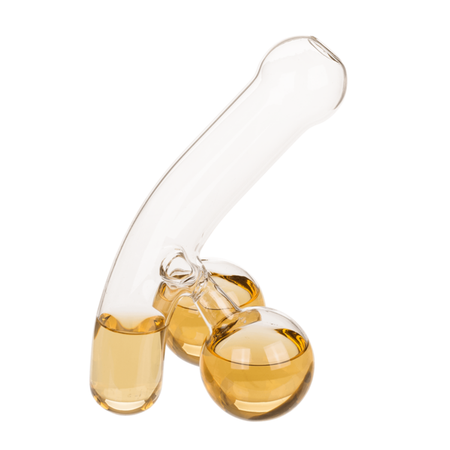 Decanter caraffa in vetro per bevande alcoliche vino a forma di pisello con palle