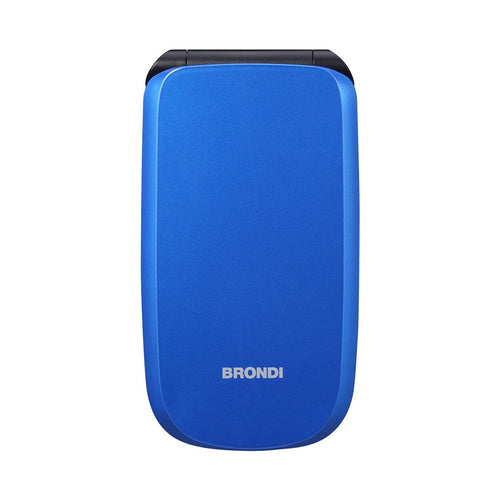 Brondi Raptor Telefono per Anziani 2.8 Nero Blu