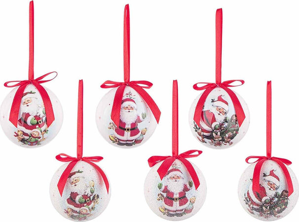 14 palline per albero di natale in plastica da Ø 7,5 cm pendaglio decorato Casa e cucina/Decorazioni per interni/Addobbi e decorazioni per ricorrenze/Decorazioni natalizie/Addobbi e decorazioni/Palle e palline MagiediNatale.it - Altamura, Commerciovirtuoso.it