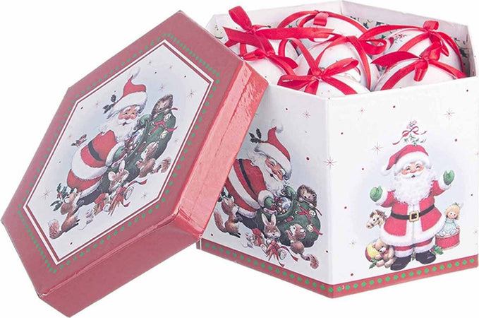 14 palline per albero di natale in plastica da Ø 7,5 cm pendaglio decorato Casa e cucina/Decorazioni per interni/Addobbi e decorazioni per ricorrenze/Decorazioni natalizie/Addobbi e decorazioni/Palle e palline MagiediNatale.it - Altamura, Commerciovirtuoso.it