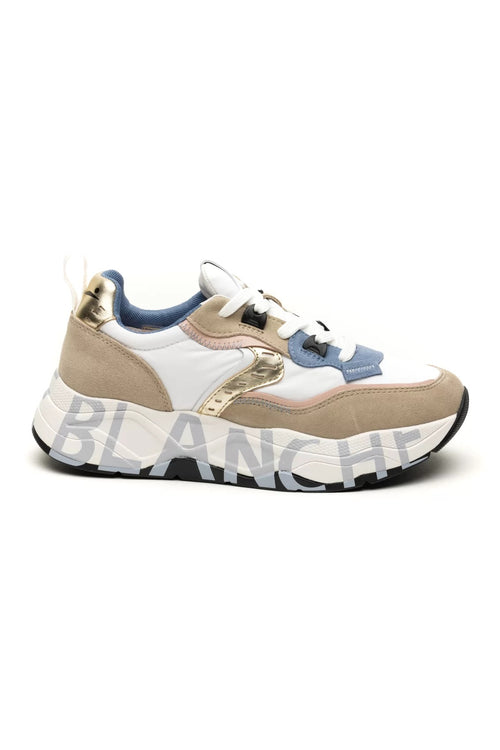 Voile Blanche Sneakers Beige da donna
