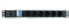 Multipresa 6 Posti da Rack 19'' con Magnetotermico Spina Schuko Angolata 1.5U