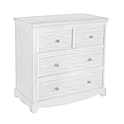 Cassettiera Blanc per interno, con 4 Cassetti, 87 x 47 x 88 cm