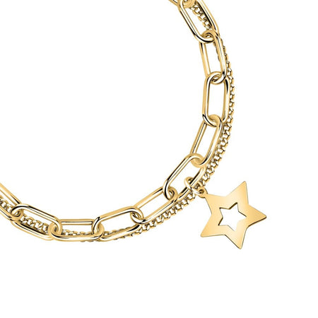 Bracciale SECTOR donna Emotion doppio dorato / stella
