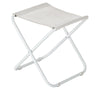 Sgabello pieghevole in alluminio Steel Oxford da mare e campeggio