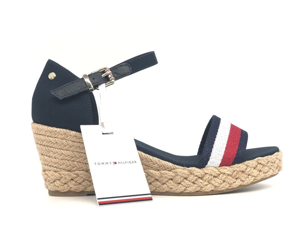 TOMMY HILFIGHER Sandalo donna Shimmery Ribbon Mid Desert Sky