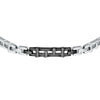 Bracciale MORELLATO uomo Motown acciaio / nero