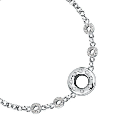 Bracciale MORELLATO donna Bagliori acciaio / cristalli bianchi