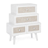 Cassettiera Montiel per interno, con 6 Cassetti, 66.5 x 36.5 x 76.5 cm