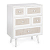 Cassettiera Montiel per interno, con 6 Cassetti, 66.5 x 36.5 x 76.5 cm