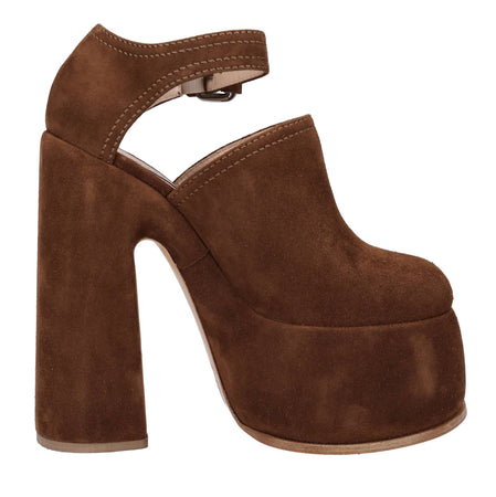 Casadei Scarpe con Tacco Marrone da donna