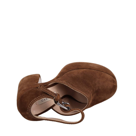 Casadei Scarpe con Tacco Marrone da donna