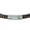 Bracciale SECTOR uomo Bandy pelle marrone - 20 cm
