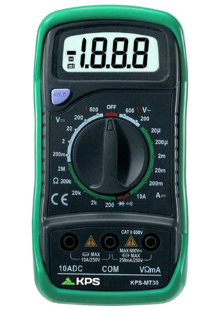 Multimetro Digitale Compatto 2000counts KPS-MT30