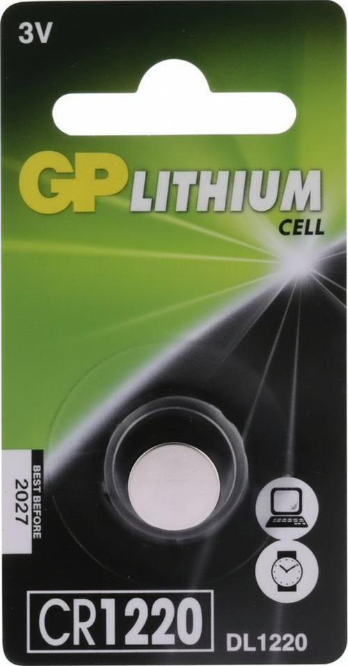 GP (gpbm)lithium battery gpcr1220-7c1 10cards/10pz - 3v