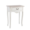 Consolle Justine struttura in legno paulownia pannelli in MDF per interni